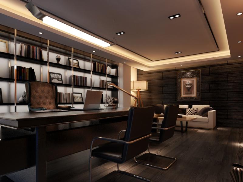 歐式風(fēng)格辦公室裝修裝飾.jpg