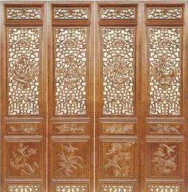 11   實(shí)木雕花門(mén).JPG